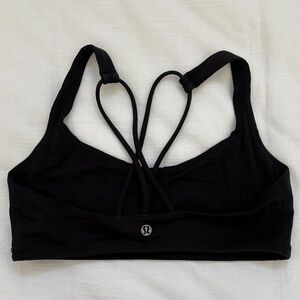 Lululemon Strappy Black Sports Bra